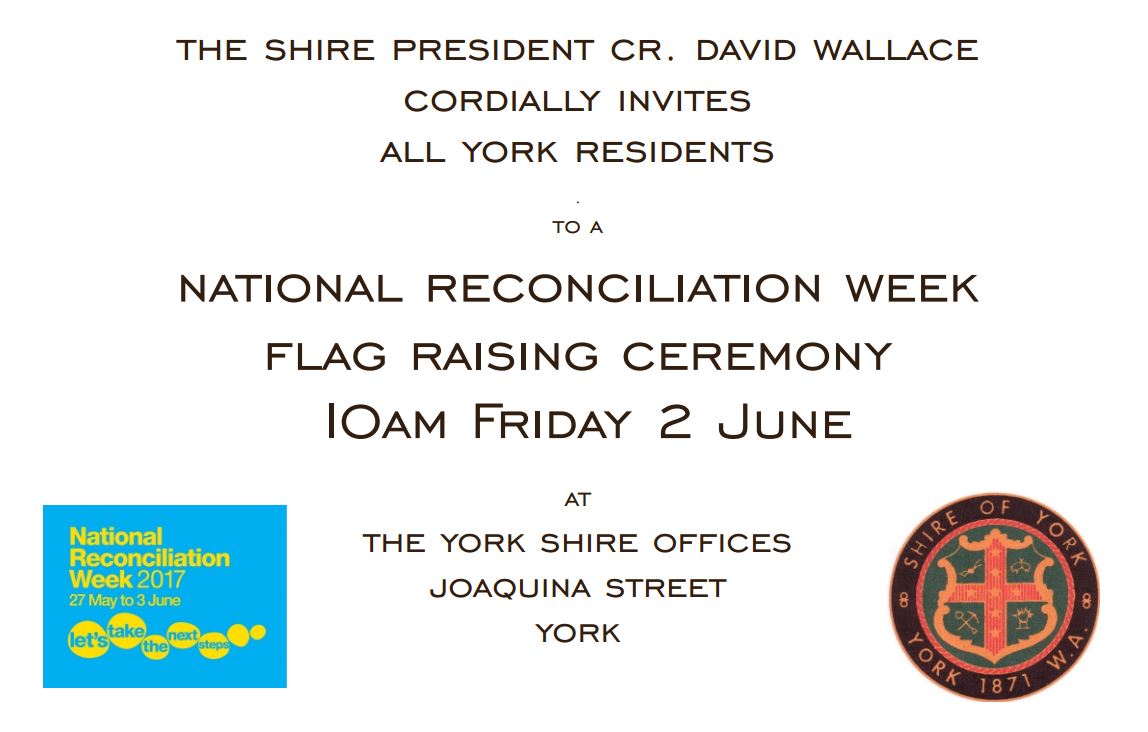 national reconciliation week York WA