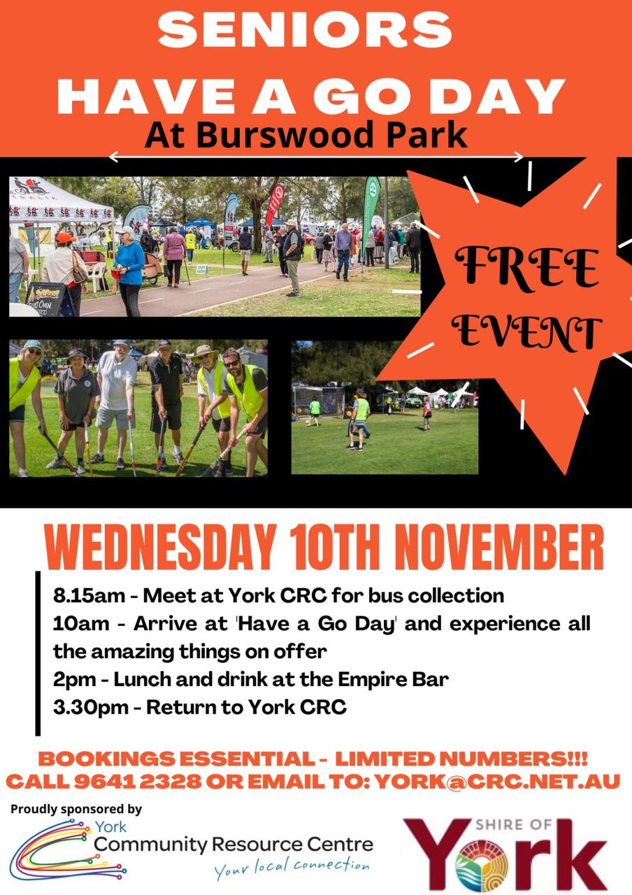 Events » Shire of York