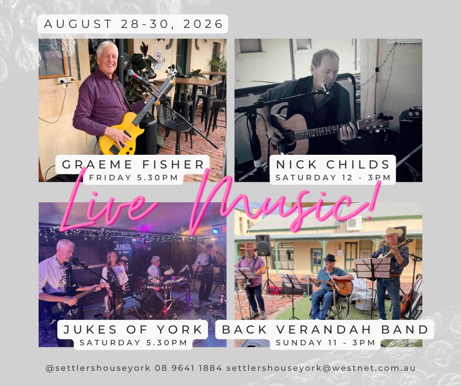 Live Entertainment - Settlers House