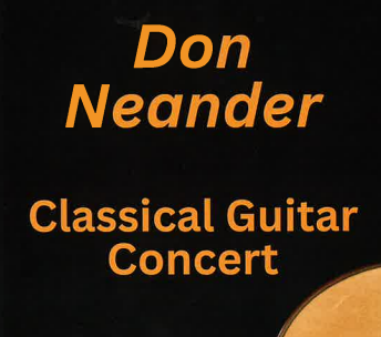Don Neander Classical Guitar Concert