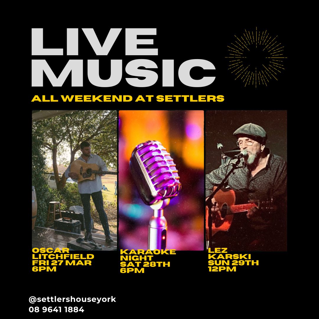 Live Entertainment - Settlers House