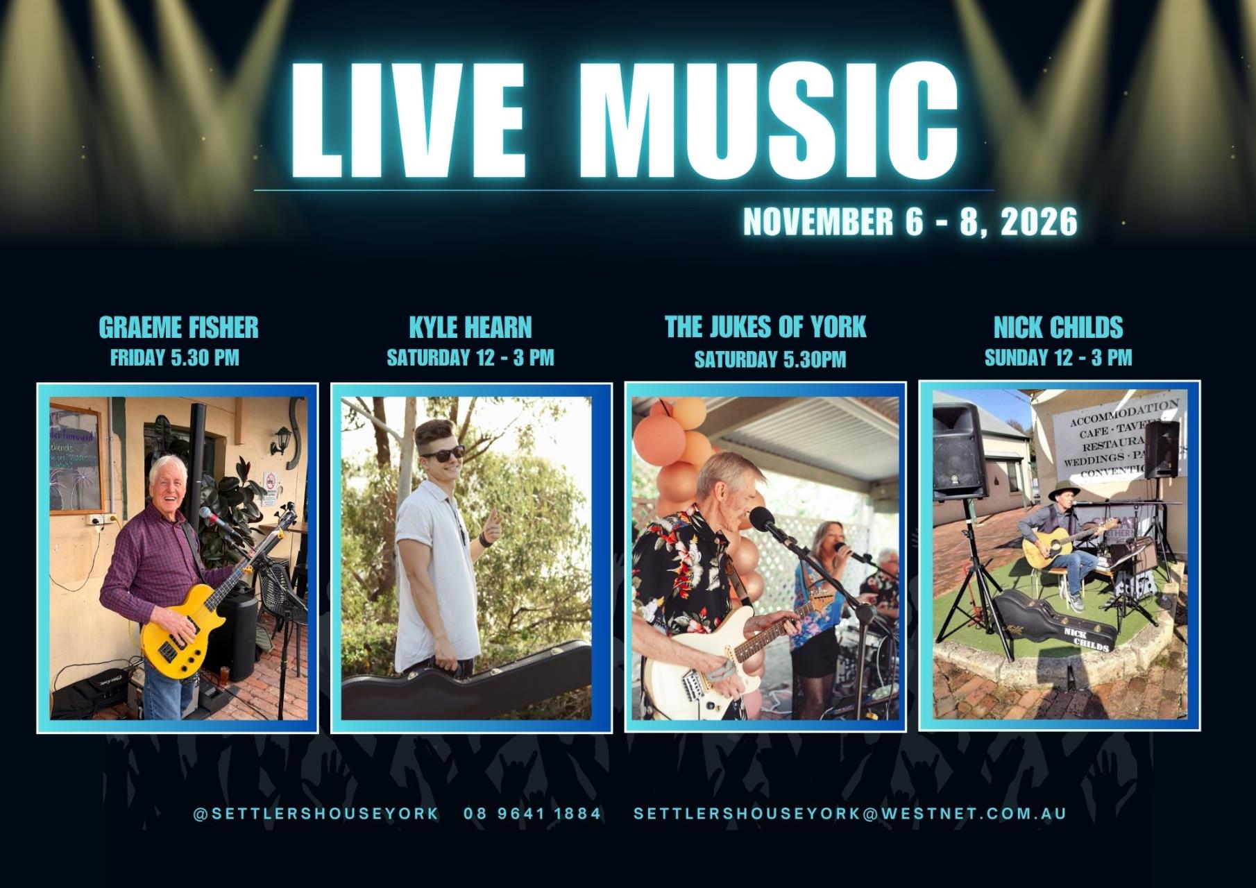 Settlers House - Live Entertainment