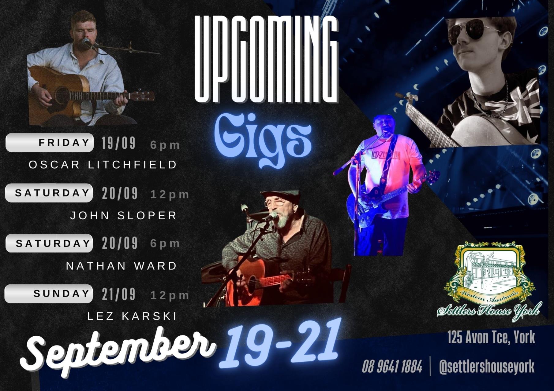 Live Music at Settlers House