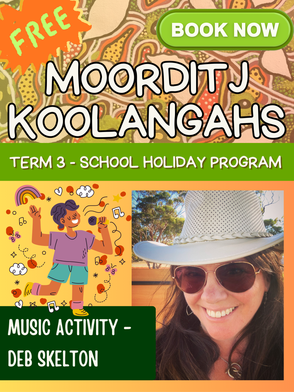 Moorditj Koolangahs School Holiday - Music Activity