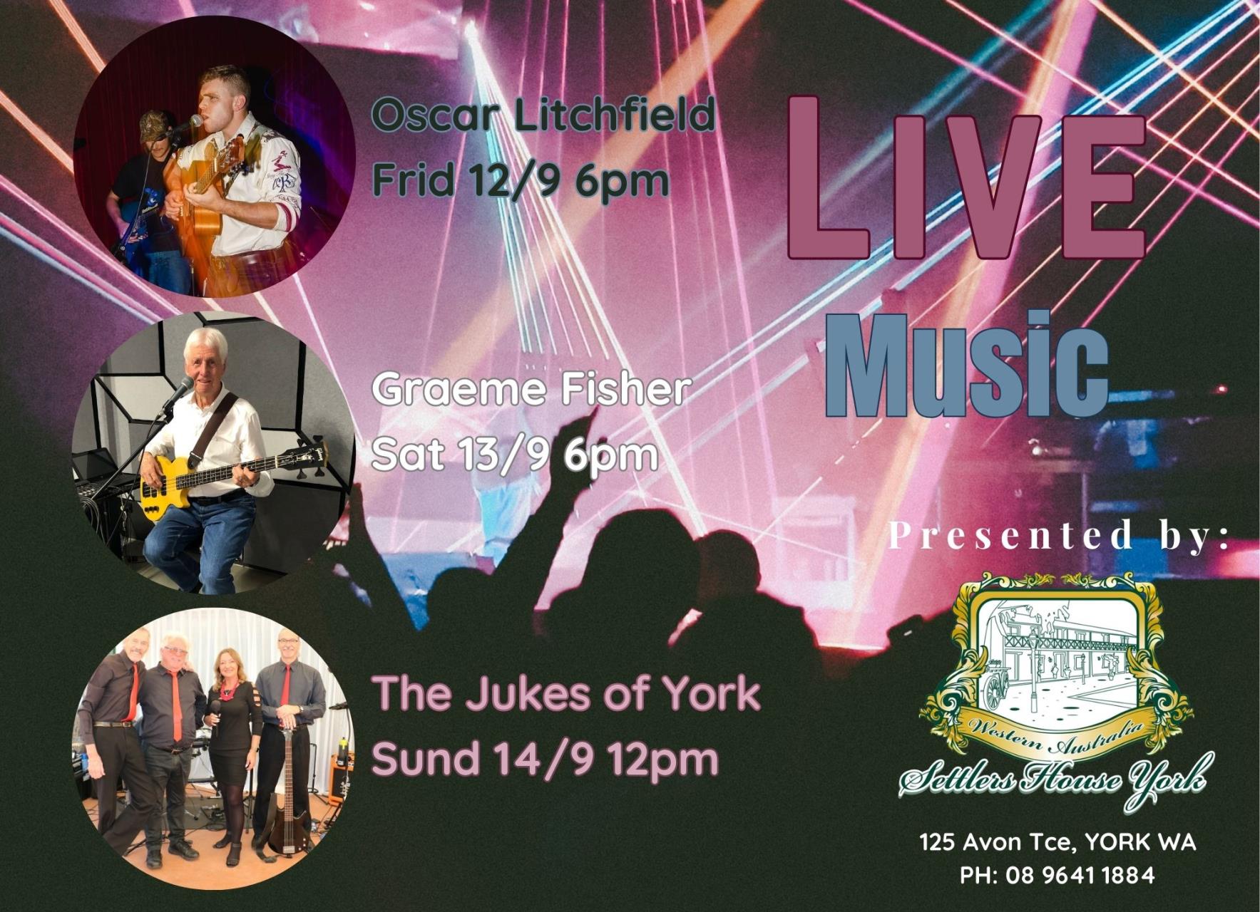 Live Music at Settlers House
